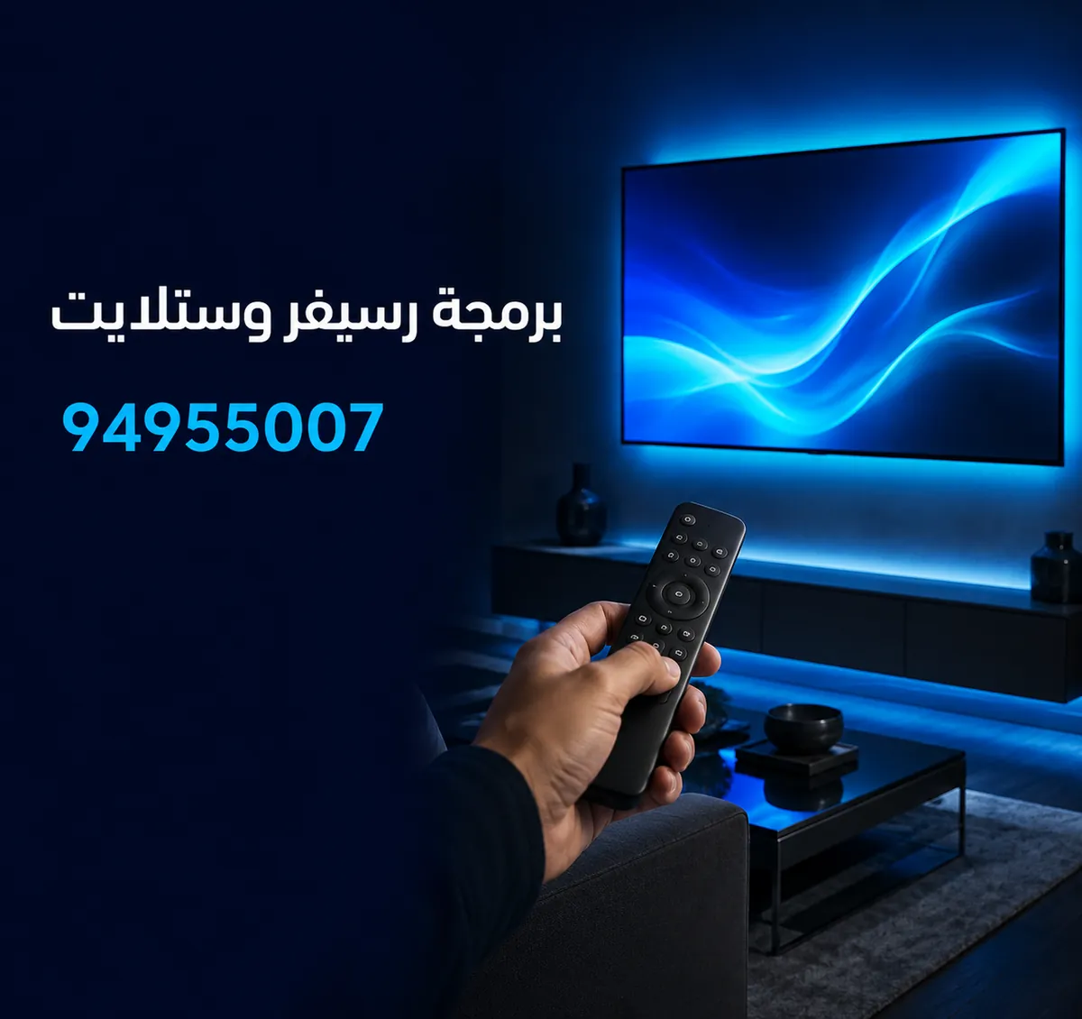 برمجة رسيفر وستلايت في الدسمة — ضبط القنوات على الشاشة